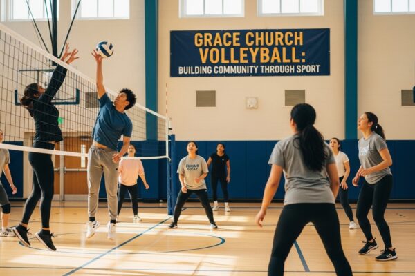 Grace Church volleyball