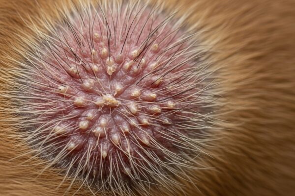 ringworm in dogs pictures