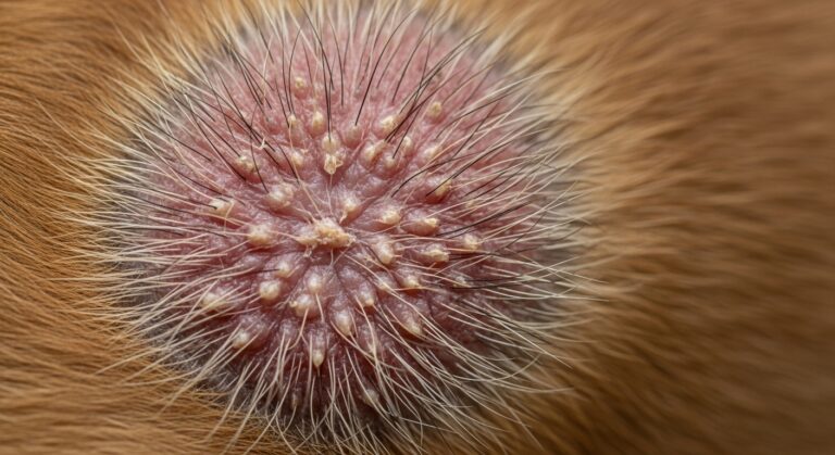 ringworm in dogs pictures