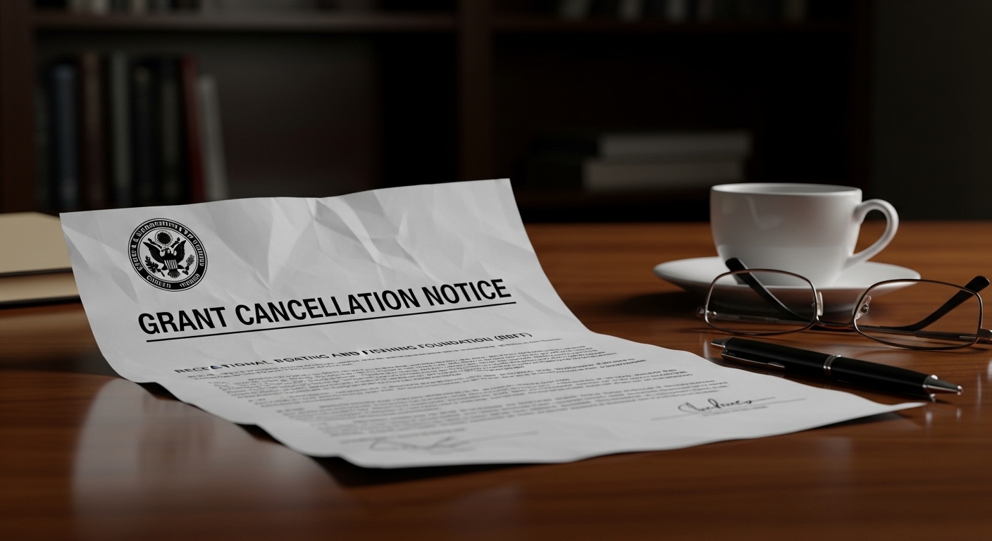 Interior Department RBFF Grant Cancellation