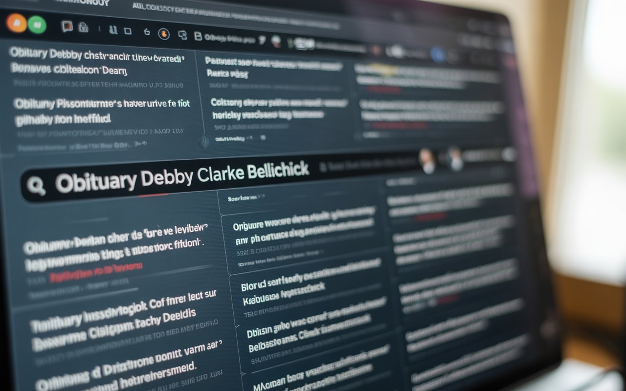 obituary Debby Clarke Belichick